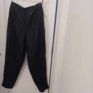 NEW black linen pants